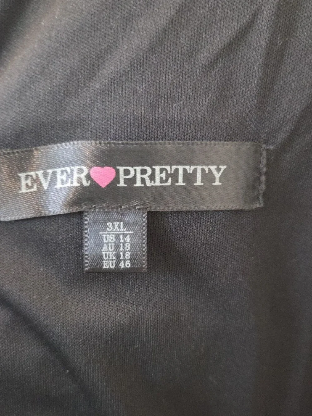 Ever Pretty Black V-Neck Empire Waist Maxi Dress
